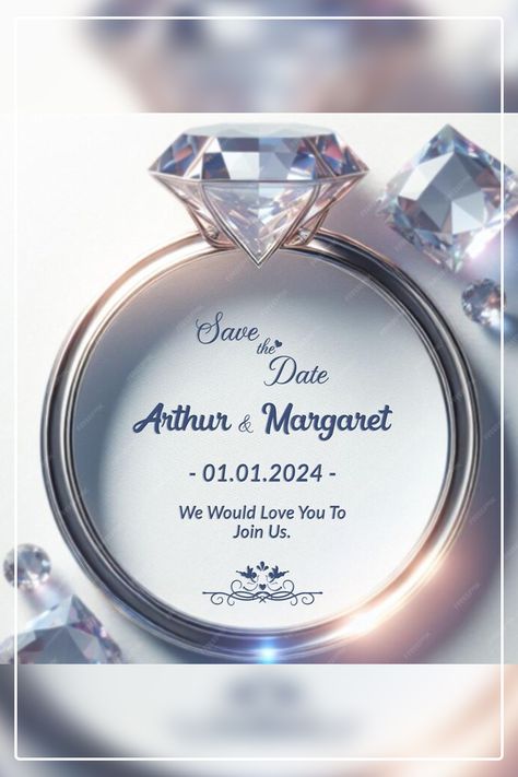 Engagement Invitation Greeting Engagement Invitation Message, Engagement Invitation Card, Invitation Message, Ring Frame, Engagement Invitation Cards, Stunning Diamond Rings, Engagement Invitations, Psd Template Free, Celebrate Love