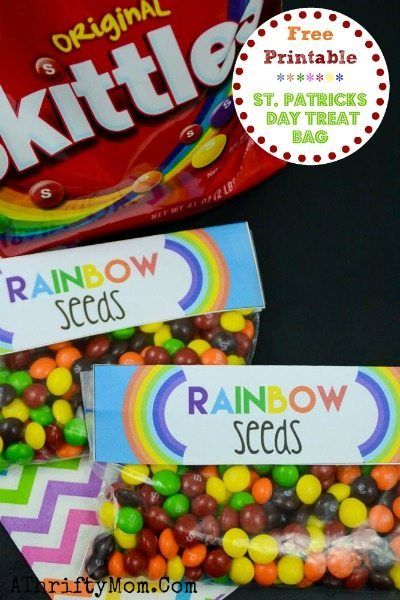 Skittles Rainbow, Free Printable Rainbow, St Patricks Day Crafts, St Patrick Day Treats, March Crafts, St Patricks Crafts, Magic Rainbow, St. Patrick's Day Crafts, St Patricks Day Crafts For Kids