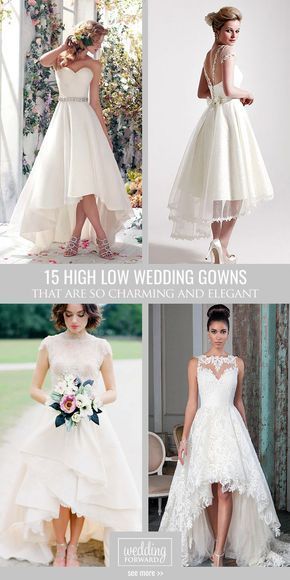 Short Long Wedding Dress High Low, Short And Long Wedding Dress, Short Long Wedding Dress, Short To Long Wedding Dress, Ankle Length Wedding Dress Fitted, High To Low Wedding Dress, High Low Wedding Dress With Sleeves, Wedding Dress High Low, Hi Lo Wedding Dress