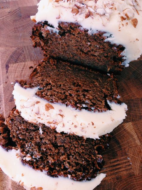 Apple Molasses Cake with Honey Icing – crossstitchandkeepsakes Honey Icing, Apple Molasses, Molasses Cake, Molasses Bread, Molasses Recipes, New Cookbooks, Molasses, Frozen Treats, My Boyfriend