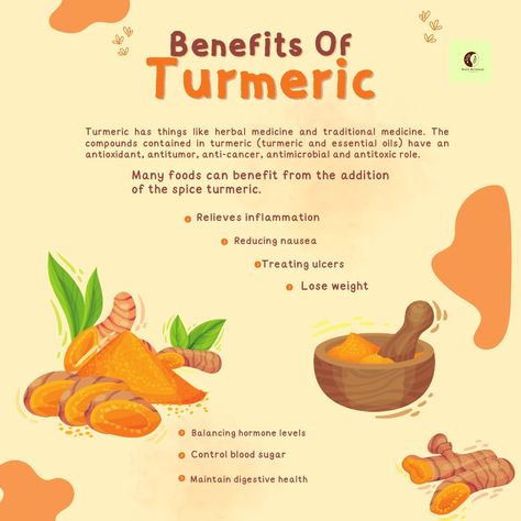 Turmeric is a spice that has been used for centuries in traditional medicine.🥣 It has many health benefits, including reducing inflammation and pain🤕, improving brain function🧠, and protecting against heart disease. Add a little bit of turmeric to your meals to experience the many benefits this powerful spice has to offer! #turmeric #healthylifestyle #naturalmedicine Health Benefits Of Turmeric, Benefits Of Turmeric, Turmeric Health Benefits, Ashwagandha Root, Water Benefits, Turmeric Benefits, Turmeric Root, Traditional Medicine, Immune Boosting