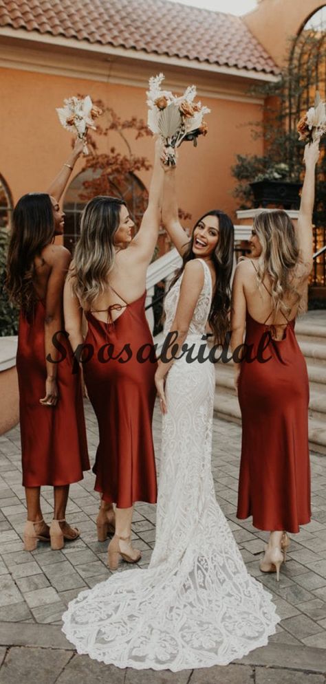 Boho Bridesmaid Dress Mismatched Summer, Mismatched Bridesmaid Dresses Small Wedding Party, Flirty Mini Bridesmaid Dress, Boho Wedding Bridesmaids Zazzle, Summer Bridesmaid V-neck Mini Dress, Popular Bridesmaid Dresses, Trendy Bridesmaids, Bridesmaid Dresses Boho, Simple Bridesmaid Dresses