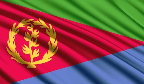 Photo national flag of eritrea realistic... | Premium Photo #Freepik #photo #country #design #celebration #graphic Eritrea Flag, Country Design, National Flag, Premium Photo, Flag, Stock Photos, Silk, Quick Saves, Design