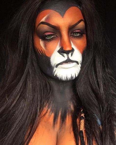 animal makeup | 25+ best ideas about Animal Makeup on Pinterest | Leopard ... Unique Halloween Makeup, Scar Makeup, Fantasy Make-up, Halloweenský Makeup, Halloween Make-up Looks, Animal Makeup, Disney Makeup, Character Makeup, Special Effects Makeup