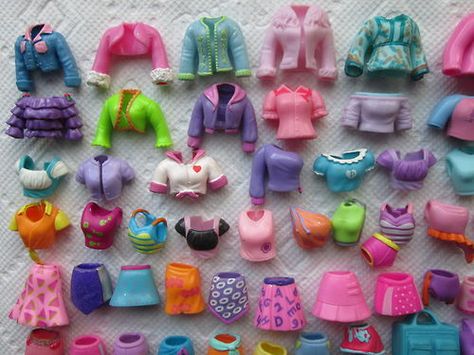 Polly Pocket clothes... had so many of these 2000s Memories, Childhood Aesthetic, Polly Pockets, Right In The Childhood, Childhood Memories 90s, Childhood Memories 2000, Kids Memories, 90s Toys, 2000s Nostalgia