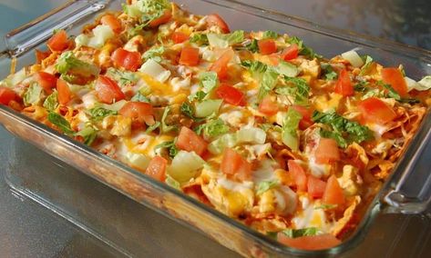 Chicken Dorito Casserole Recipe, Ranch Style Beans, Doritos Chicken, Chicken Dorito Casserole, Dorito Chicken, Dorito Casserole, Mexican Chicken Casserole, Weight Watchers Chicken, Mexican Casserole