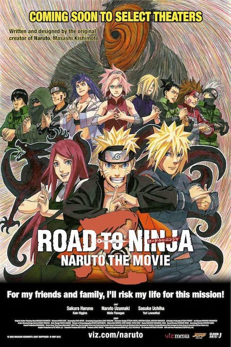 Naruto Movie 6 Road to Ninja opening Sep 2014 in North America Naruto Road To Ninja, Watch Naruto Shippuden, Ninja Movies, Naruto Shippuden The Movie, Naruto Mobile, Naruto 6, Photo Naruto, Naruto The Movie, Naruto Minato