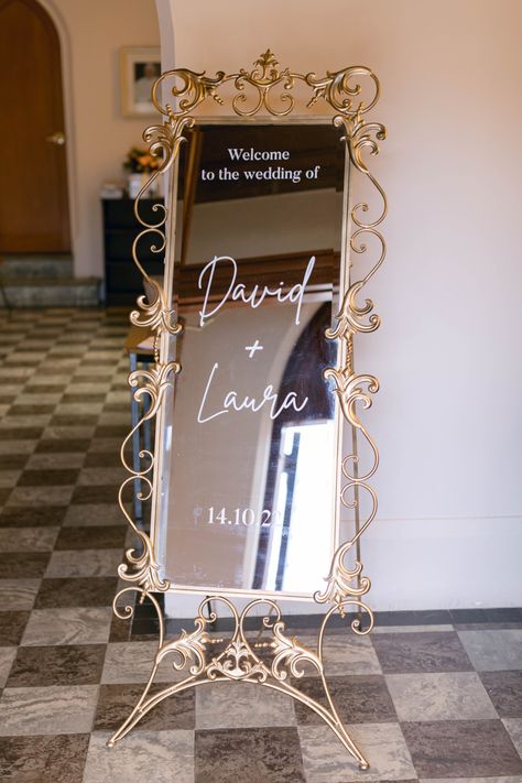 Tall Mirror Welcome Sign Wedding, Mirror Selfie Station, Diy Mirror Sign, Full Length Mirror Welcome Sign Wedding, Long Mirror Wedding Sign, Engagement Mirror Sign, Welcome Board Mirror, Mirror Bridal Shower Sign, Mirror Selfie Wedding