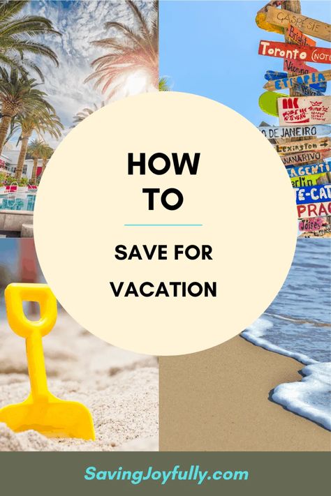 Looking for more ways to save money for vacation? I share my 6 best tips and ideas that can help you successfully save money for vacation. Saving For Vacation Ideas, Vacation Money Saving Ideas, Saving For A Trip, Save Money For Vacation, Vacation Savings Plan, Hotel Rewards Programs, Vacation Money, 52 Week Money Challenge, Frugal Travel