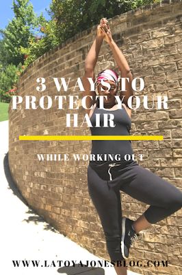 We all want our body to look good, but does our hair really have to suffer? Check out 3 ways to protect your hair while working out. (www.latoyajonesblog.com) Work Out Hairstyles For Black Women, Biracial Hair, Free Tv, Workout Hairstyles, Black Curly, Hair Tips, Protective Styles, Protective Hairstyles, About Hair