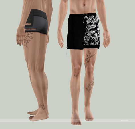 Swimwear Drawing, Male Swimwear, Man Swimming, Sims 3, Mens Swimwear, Drawing Reference, Tattoos For Guys, Sims 4, Career