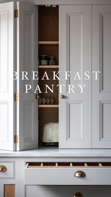 Alcove Pantry, Kitchen Alcove, Breakfast Cupboard, Breakfast Pantry, Alcove Seating, Farm Furniture, Worktops Kitchen, Neptune Kitchen, Kitchen Pantry Cupboard