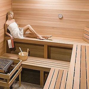 Diy Sauna, Building A Sauna, Sauna Kits, Canadian Hemlock, Sauna Kit, Sauna Diy, Dry Sauna, Indoor Sauna, Traditional Saunas