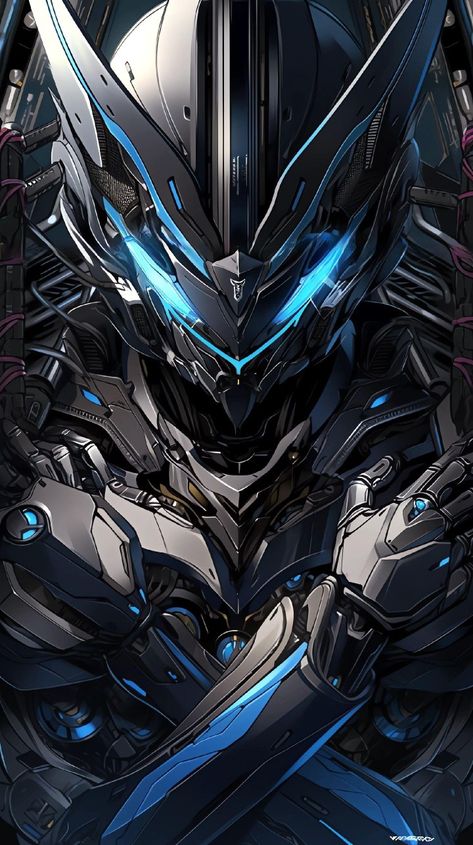 Mecha Wallpaper, Robotic Armor, Character Doodles, Gundam Head, Tech Armor, Suit Armor, Anime Avatars, Futuristic Armor, Mecha Suit