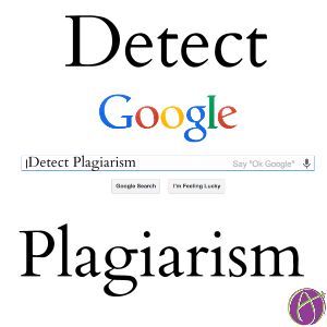 There are many great products to help detect plagiarism in student work, including Grammarly. My first line of defense if I suspect plagiarism is to simply use Google Search. First Results Most of ... Middle School Literacy, Ap Literature, Information Literacy, British Literature, Teacher Tech, Library Science, Instructional Technology, Digital Citizenship, Teaching Inspiration