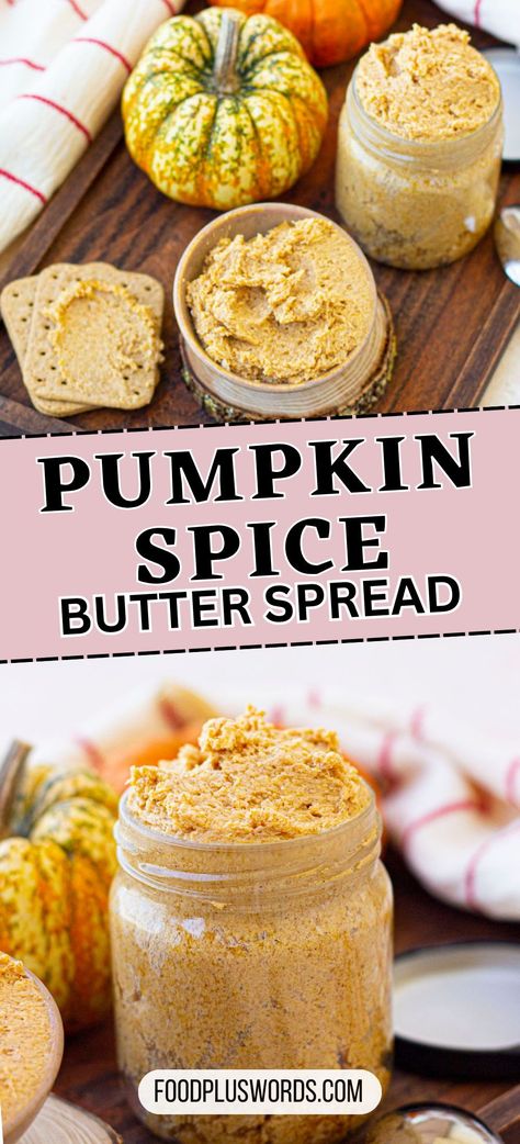 Pumpkin Spread Recipe, Whipped Pumpkin Pie, Homemade Pumpkin Spice Syrup, Pumpkin Spread, Pumpkin Butter Recipe, Flavored Butter Recipes, Whipped Pumpkin, Butter Recipes Homemade, Fall Recipes Pumpkin