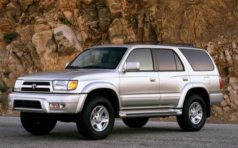 A third generation 1999 Toyota 4Runner is pictured in a desert outback environment Toyota Four Runner, 1999 Toyota 4runner, Toyota Surf, 2002 4runner, Four Runner, 3rd Gen 4runner, Black Sheep Of The Family, Hilux Sw4, 4runner Limited