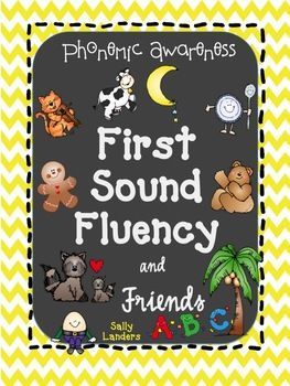 First Sound Fluency Phonemic Awareness Practice for Kindergarten! Dibels Kindergarten, Kindergarten Phonemic Awareness, Phonemic Awareness Kindergarten, Preschool Language Arts, Intervention Activities, Bee Classroom, Fluency Activities, Preschool Language, Reading Tips