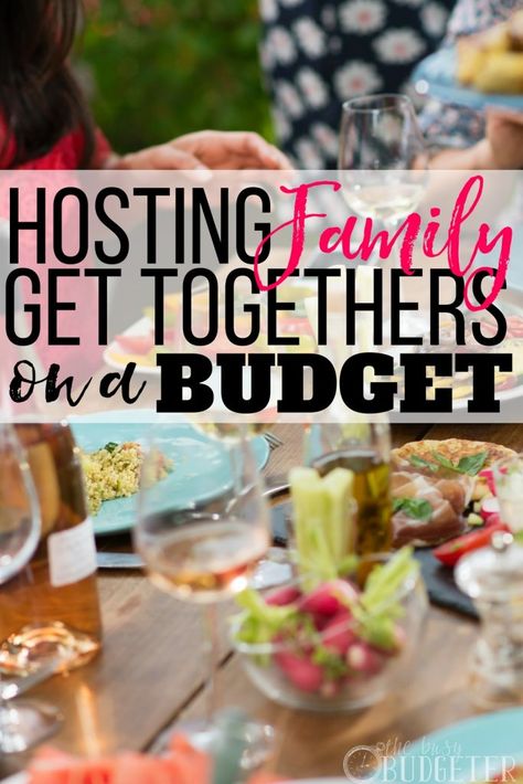 Hosting Family Get-Togethers on a Budget: Fun Ideas for Bringing Families Together Get Together Food Ideas, Family Reunion Food, Best Vegetarian Dishes, Busy Budgeter, Budget Party, Family Reunion Planning, Party Tips, Family Get Together, Family Budget