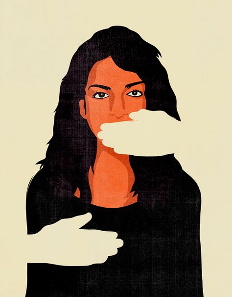 Benedetto Cristofani Break The Silence Poster, Catcalling Illustration, Feminism Art, Break The Silence, Feminism Quotes, Illustration Editorial, Protest Posters, Protest Art, Women Poster