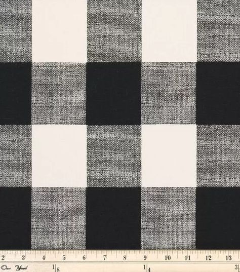 Premier Prints Upholstery Fabric Anderson Black Macon | JOANN Farmhouse Upholstery Fabric, Chair Fabrics, Fabric Chair, Premier Prints, Black And White Decor, Sofa Upholstery, Design Posters, Indian Fabric, Diy Remodel