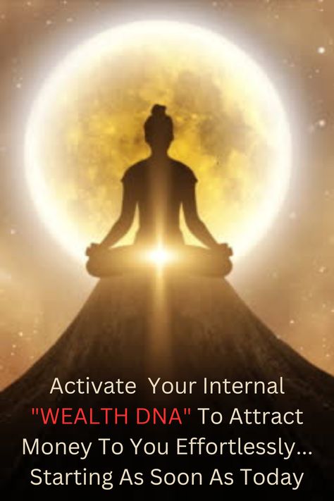 When You Activate Your Wealth DNA then You Can Easily Attract Money.. And Money Will Comes To You Effortlessly. Wealth Dna Code, Dna Code, Manifesting Wealth, Survival Instinct, Wealth Dna, Wealth Affirmations, Law Of Attraction Quotes, Attract Money, Yoga Quotes