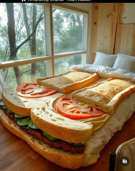 Funny Beds, Unusual Beds, Food Furniture, Dream House Bedroom, Weird Design, Weird Furniture, Amazing Bedroom Designs, Stylish Bedroom Design, Childrens Bathroom