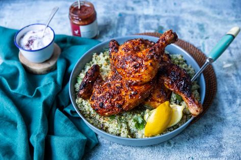 Rose Harissa Recipe, Recipes With Rose Harissa, Rose Harissa Chicken, Chicken With Harissa Sauce, Chicken Harissa, Rose Chicken, Harissa Grilled Chicken, Harissa Chicken Traybake, Harissa Paste Recipe