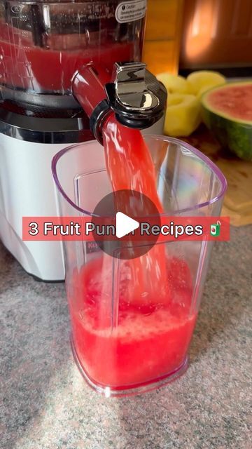 Blended Fruit Drinks Healthy, Fruit Punch Recipes, How To Make Juice, Fruit Punch Recipe, Juice Blends, Healthy Juicing, Healthy Juicer Recipes, Fruit Juice Recipes, Fruit Combinations