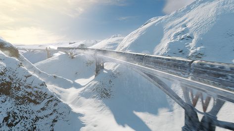 SNOWPIERCER: A Speeding Train Through Mankind's Frozen Future - VFX Voice MagazineVFX Voice Magazine Snowpiercer Train, Apocalypse Movies, Types Of Shots, Adventure Movies, Orphan Black, Film Studio, Animation Design, Built Environment, Visual Effects