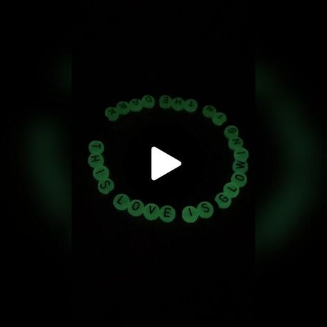 Glow in the dark friendship bracelets, using Taylor’s glowiest lyrics✨... | bracelets | TikTok Dark Taylor Swift, Swift Bracelet, Bracelet Inspo, Taylor S, In The Dark, Glow In The Dark, Friendship Bracelets, The Darkest, Taylor Swift