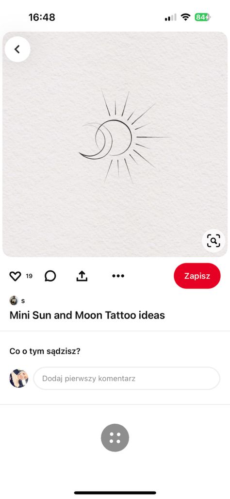 Sun And Moon Fine Line Tattoo, Simple Sunset Tattoo, Moon And Sun Tattoos, Tiny Sun Tattoo, Small Sun Tattoo, Sunset Tattoos, Mini Tattoo, Sun Tattoo, Fine Line Tattoos