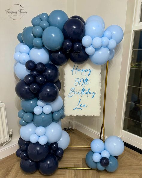 Fifty and absolutely fabulous - Lee hits the big 5-0! Thank you for booking again @lauraclancy_ #welcomesign #balloongarland #birthdaysign #organicballoongarland #essexballoons #balloonstylist #essexevents #balloondecoration #sailboards #balloonsailboard #balloonbackdrop #essexeventstylist #finishingtouchesevents #birthdayballoons #50thbirthdayballoons 50th Birthday Party Ideas For Men Blue, Birthday Party Ideas For Men, 50th Birthday Party Ideas For Men, 50th Birthday Balloons, 50th Birthday Party Ideas, Mens Birthday Party, Happy 50th Birthday, Big 5, Balloon Backdrop