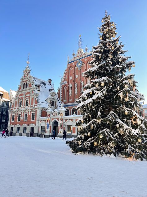 Baltic Countries, Latvia, Girl Meets World, Riga, Winter Aesthetic, Magical Christmas, Christmas Market, Christmas Wallpaper, Christmas Magic