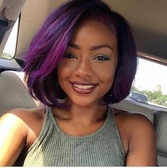 40 Hot Hair Color Trends 2016 ( Whether you want a new look or just a slight update, these stylist-approved hair color trends 2016 are pegged as the next big thing. ) - From The Fashion Spot :: @thefashionspot :: | Glamour Shots Photography Beehive Hair, Hot Hair Colors, Helen Mirren, Hair Color Trends, Purple Hair, Hairstyles With Bangs, Black Women Hairstyles, العناية بالبشرة, Hair Goals