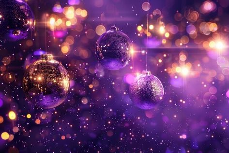 Photo disco background with purple and g... | Premium Photo #Freepik #photo Purple And Gold Background, Disco Background, Disco Ball Light, Purple Lighting, Banner Background Images, Disco Balls, Banner Background, Christmas Night, Purple Backgrounds