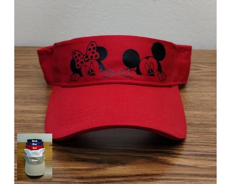 Check out this item in my Etsy shop https://www.etsy.com/listing/1380593777/mickey-and-minnie-visor-disney-sun-visor Sun Visor Hat, Visor Hat, Run Disney, Visor Hats, Mickey And Minnie, Mickey Ears, Sun Visor, Mouse Ears, Exercise For Kids