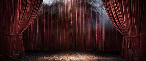 stage background Video Concept Ideas, Delicate Taylor Swift, Delicate Taylor, Backgrounds Editing, Theatre Rooms, Fairy Tale Photography, Three Act Structure, Burgundy Curtains, Stage Backdrops