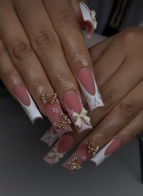 Latina Baddie Nails, Latina Nails Red, Virgencita Nails, B Day Nails, Hispanic Nails, Buchona Nails, 21st Birthday Nails, Extra Nails, Mexican Nails