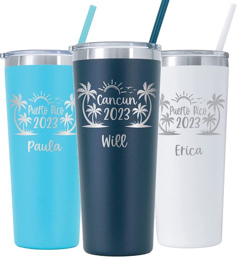 40th Birthday Party Men, Vacation Tumbler, Mens Birthday Party, Beach Retreat, Laser Engraving Machine, 40th Birthday Parties, Cup Gifts, Dishwasher Racks, Tumblers With Lids