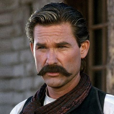 Top 4 Moustache Styles For Modern Gentlemen (And How To Get Them) Western Mustache Styles, Firefighter Mustache, Mustache Quotes, Mustache Diy, Big Moustache, Long Mustache, Moustache Style, Beard And Mustache Styles, Moustaches Men