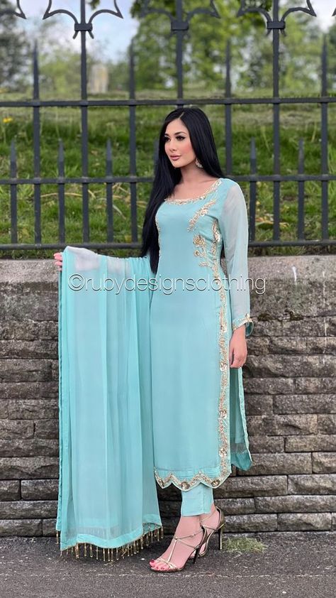 Fashion: #fashion, #style, #outfitinspiration, #beauty Customised Suits Women, Heavy Suit Neck Designs, Pajami Suits Design, New Pakistani Suit Design, Suit Designs Punjabi Style, Pakastin Suit Design, Pakistani Handwork Suits, Suits Stitching Designs, Stylish Suit Designs For Women