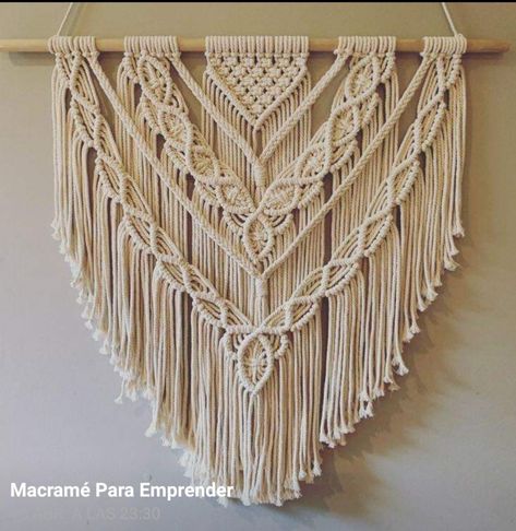 Macrame Wall Piece, Macrame With Rings, Big Macrame Wall Hanging, Nursery Macrame, Wall Macrame Hanging, Macrame Wall Hanging Ideas, فن النسيج, Simpul Makrame, Pola Macrame