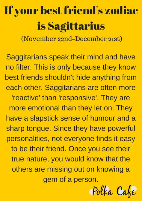 Zodiac And Personality Of Best Friend Zodiac Sagittarius Facts, Sagittarius Horoscope, Sagittarius Traits, Sagittarius Astrology, Sun Signs, Sagittarius Quotes, Sagittarius Love, Sagittarius Women, Zodiac Book