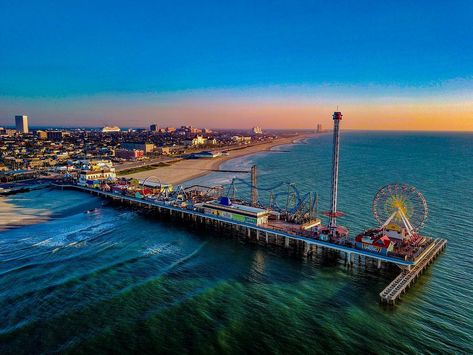 The Galveston Island Historic Pleasure Pier is a MUST SEE! Galveston Island, Galveston Tx, Happy Hump Day, Hump Day, Galveston, Sun, Travel