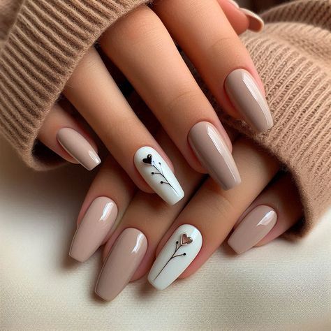 Beauty Hacks Nails, Gel Acrylic Nails, Nude Nail Designs, Vibrant Nails, Pretty Nail Art Designs, Fabulous Nails, Nail Art Hacks, Classy Nails, Chic Nails