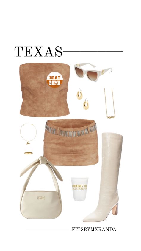 UT AUSTIN GAMEDAY OUTFIT | Shop the look on LTK #outfitinspo #gameday #gamedayfit #gamedayoutfit #outfit #texas #utaustin Ut Austin Sorority, Longhorn Gameday Outfit, Ut Game, Texas Longhorns Outfits, College Gameday Outfits, Sorority Events, Ut Austin, College Football Games, Outfit Shop