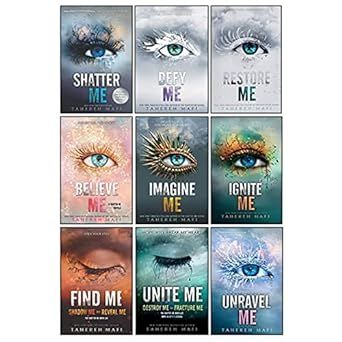 Shatter Me Series Collection 9 Books Set By Tahereh Mafi(Unite Me, Believe Me, Imagine Me, Find Me, Unravel Me, Unravel Me, Defy Me, Restore Me, Ignite Me) Defy Me, Restore Me, Unravel Me, Ignite Me, Imagine Me, Miss Peregrine, Tahereh Mafi, Shatter Me Series, Shatter Me