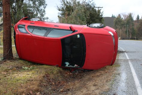 Car Flipped Over, Central Otago, Morning Photo, Art Class, A Car, This Morning, Juice, Sports Car, Cars