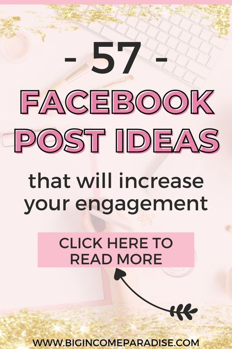 Facebook post ideas for engagement // Funny Facebook post ideas // Done-for-you interactive Facebook post ideas // These post ideas will help your grow your engagement, following and business. #FacebookPostIdeas #SocialMediaPostIdeas #postideas Boutique Facebook Posts, Facebook Algorithm Posts Ideas, Welcome Post Facebook Page Ideas, Mary Kay Facebook Posts Social Media, Facebook Story Ideas Creative, Boutique Posts Ideas, Fb Post Ideas, Content Ideas For Facebook, Facebook Content Ideas